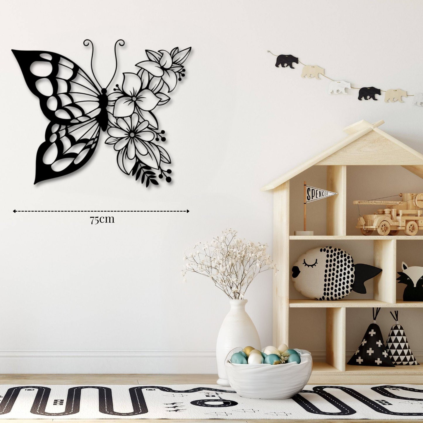 Décoration murale Papillon extérieur