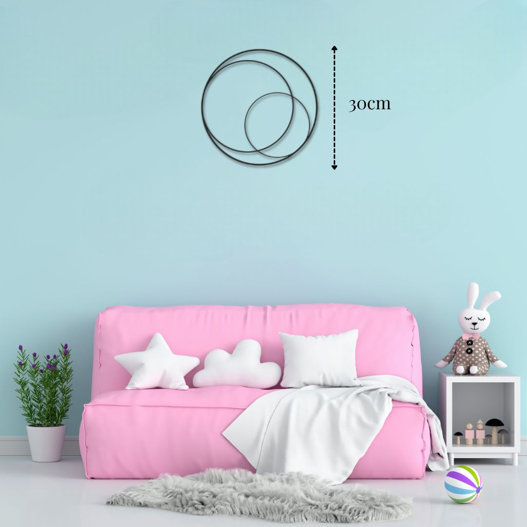 Petite Déco Murale Métal Cercle PrecisionMetal
