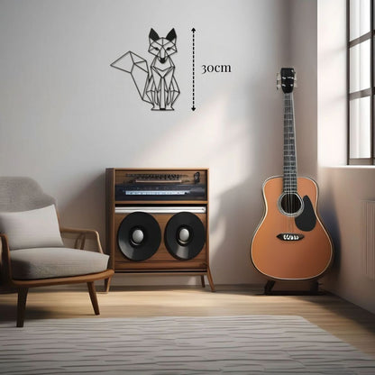Petite Déco Murale Renard PrecisionMetal