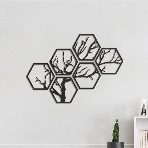 Photo sur hexagone : votre déco murale hexagonale